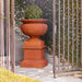 Renaissance Urn and Pedestal Front View