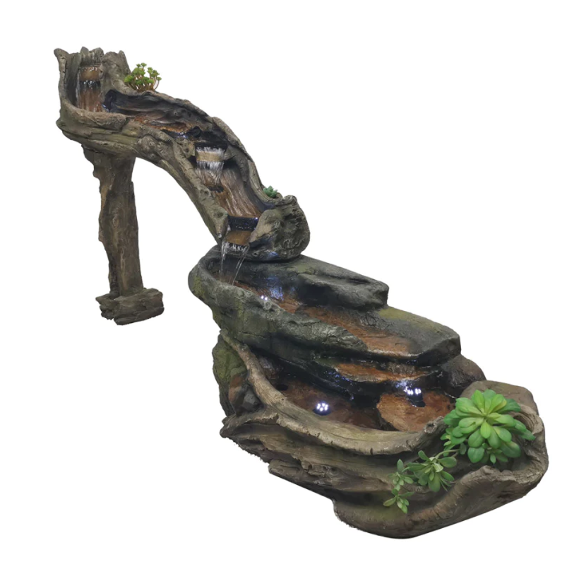 Rock Nature Stream Water Feature Fountain Main View