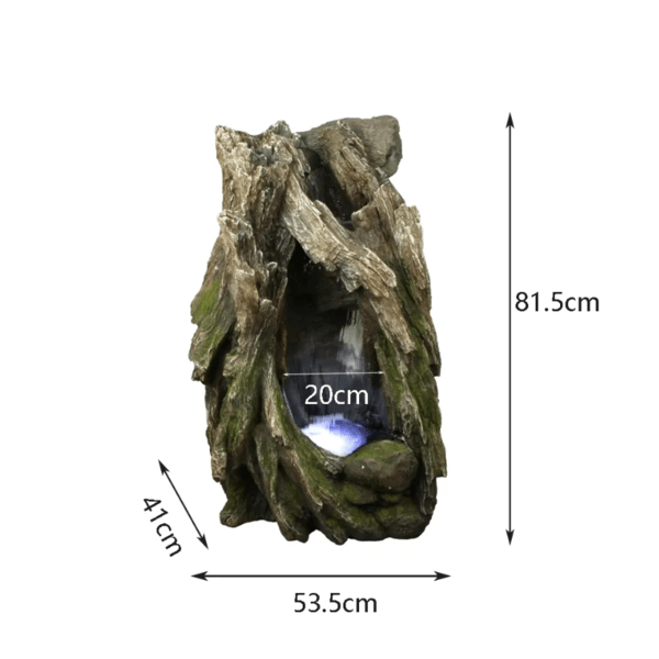 Rock Waterfall Water Feature Fountain dimensions