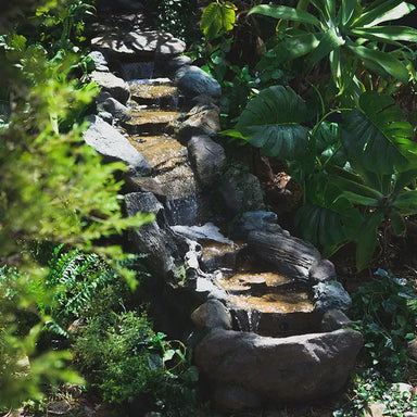 runlet water feature fountain with Tree
