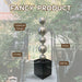 Short Stainless Steel Balls Water Feature Fountain Features
