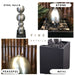 Short Stainless Steel Balls Water Feature Fountain Four Views