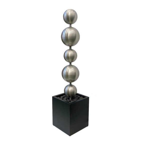 Short Stainless Steel Balls Water Feature Fountain Main