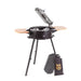 Showing an Argentine BBQ Grill set