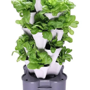 Smart Farm Tower Garden in the white background