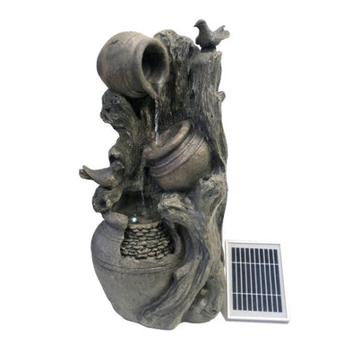 Solar Pots 3 Tier Water Feature Fountain Main