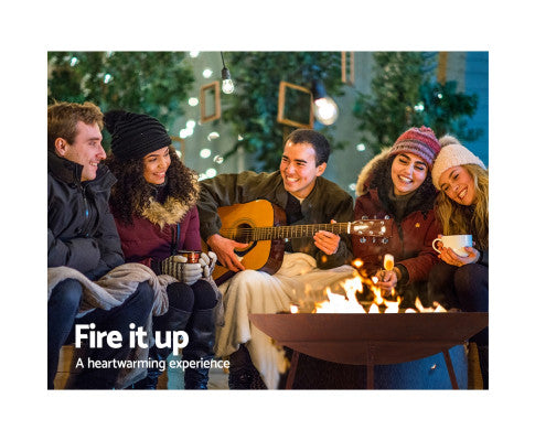 StoneHaven Patio Fire Hearth: Outdoor Heater and Table