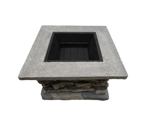 StoneHaven Patio Fire Hearth: Outdoor Heater and Table