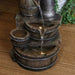 Tap on Buckets Water Feature Fountain Bottom View