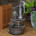 Tap on Buckets Water Feature Fountain Elegant View