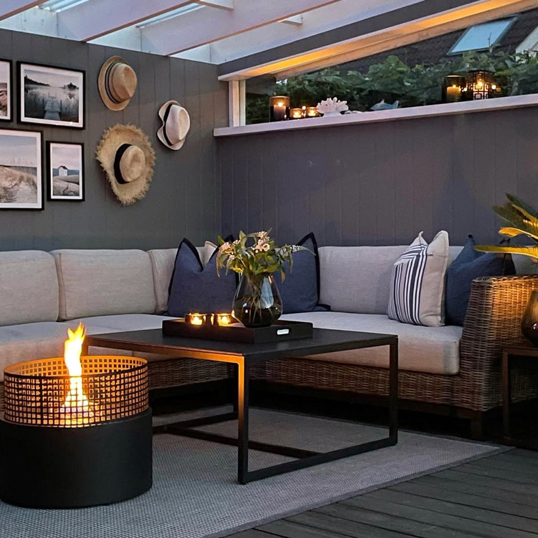 Tenderflame fire is in the living room