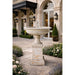 Toulouse Cast Iron Fountain in the patio area