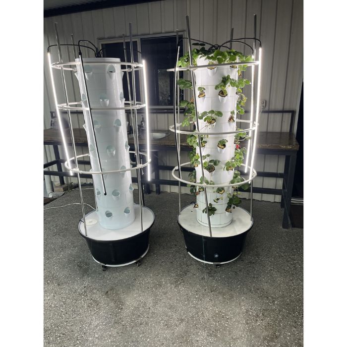 Stacky Tower Air Stacky Aeroponic Tower Garden — Outdoor Escape