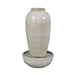 Unda Urn Bubbling Water Feature with whitebackground
