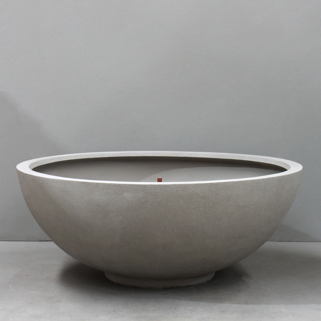Volcano Bowl Bubbler Water Feature Natural Cement