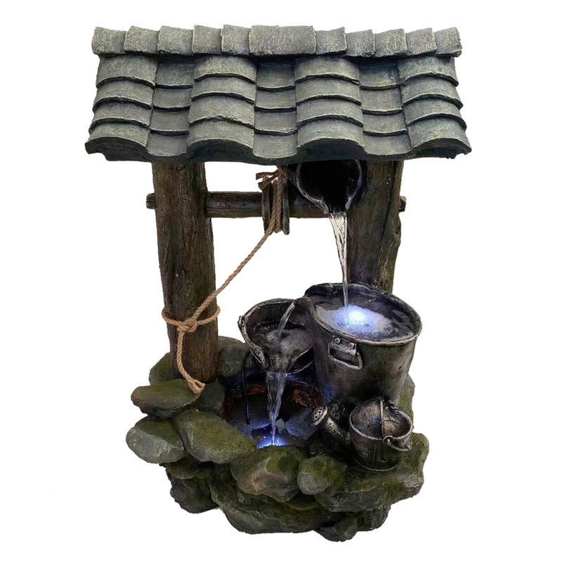 Wishing Well Water Feature Fountain