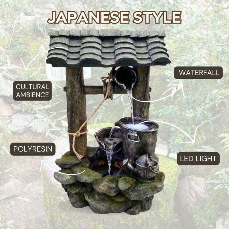 Wishing Well Water Feature Fountain style