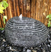 Yasuragi Japanese Stone Bubbling Water Feature front view