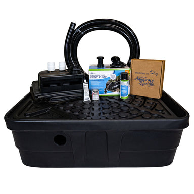 aquascape backyard waterfall landscape fountain kit 83013