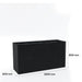 black colour Corten Steel Sentinel Garden Planter Pot Range dimension