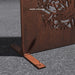 bottom view of Corten Steel Garden Screen – The Wildcat