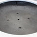 bottom view of Grey Large Seating Bowl Planter