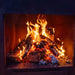burning fire wood