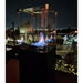 como fire pit in the evening