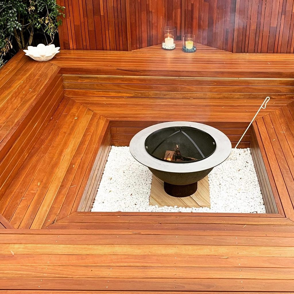 fire pits and outdoor space