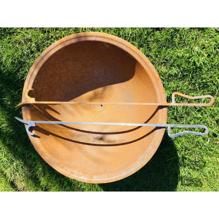 fire poker and Cauldron Fire Pit