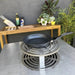 Corten Steel BBQ – The Ironworks top mesh diameter