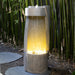 font view of Glimmer Falls Fountain
