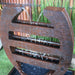 harp balinese style fountain right angle view