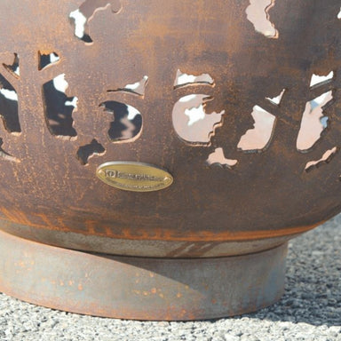 lower parts of the Bushland Fire Pit Bowl