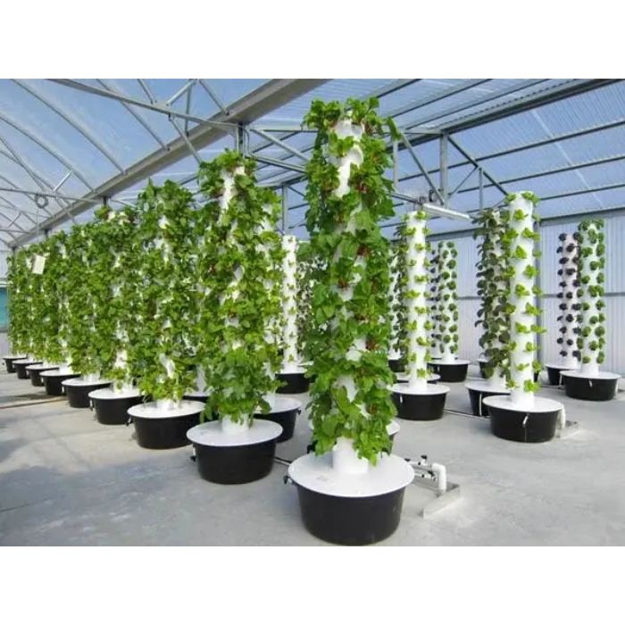 Stacky Tower Air Stacky Aeroponic Tower Garden — Outdoor Escape
