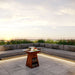 ocean background with Corten Steel BBQ – The Ironworks