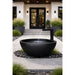 pebble stones and Patio Spout Pond Water Feature