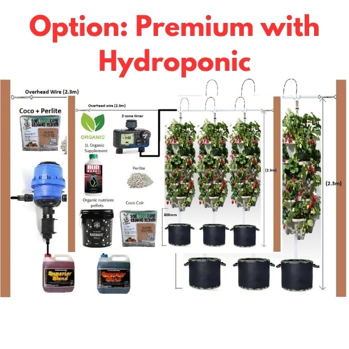 premium with hydroponic option
