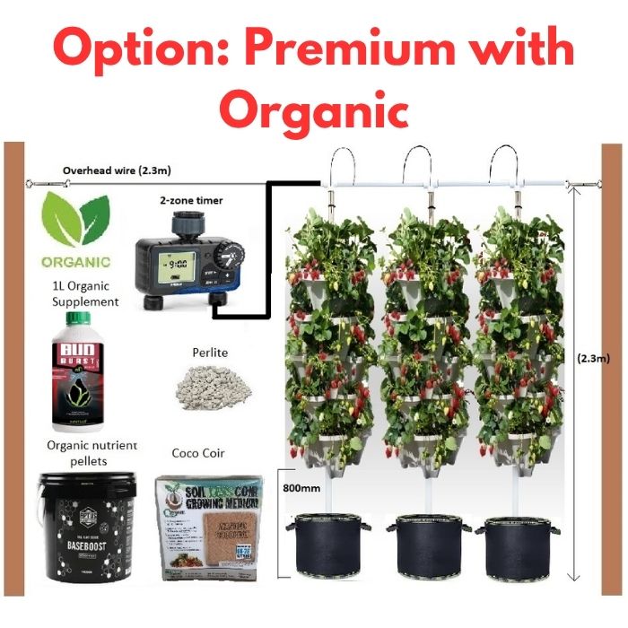 premium with organic option