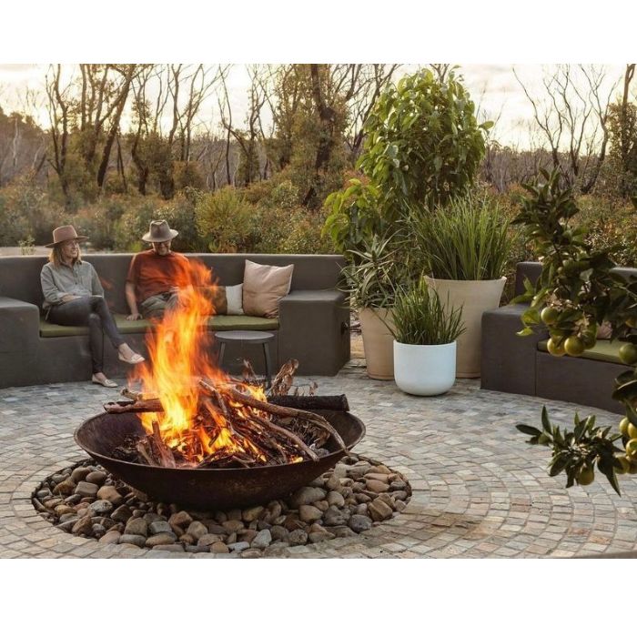relax in front of fire