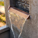 right side view ofr wall fountain 