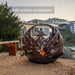 setup Corten Steel Fire Bowl – The Phoenix at backyard