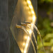 side view of Contemporary Diamond Stream Fountain