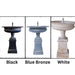 three colours of Toulouse Cast Iron Fountain