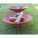 two Cauldron Fire Pit