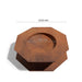 upper view of Corten Steel Fire Pit – The Sovereign