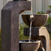 water dripping bowl to bowl fen cascade trio fountain
