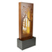 water feature with white background