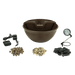 whats inside the AquaGarden Tabletop Fountain Kit