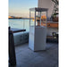 white color gas heater